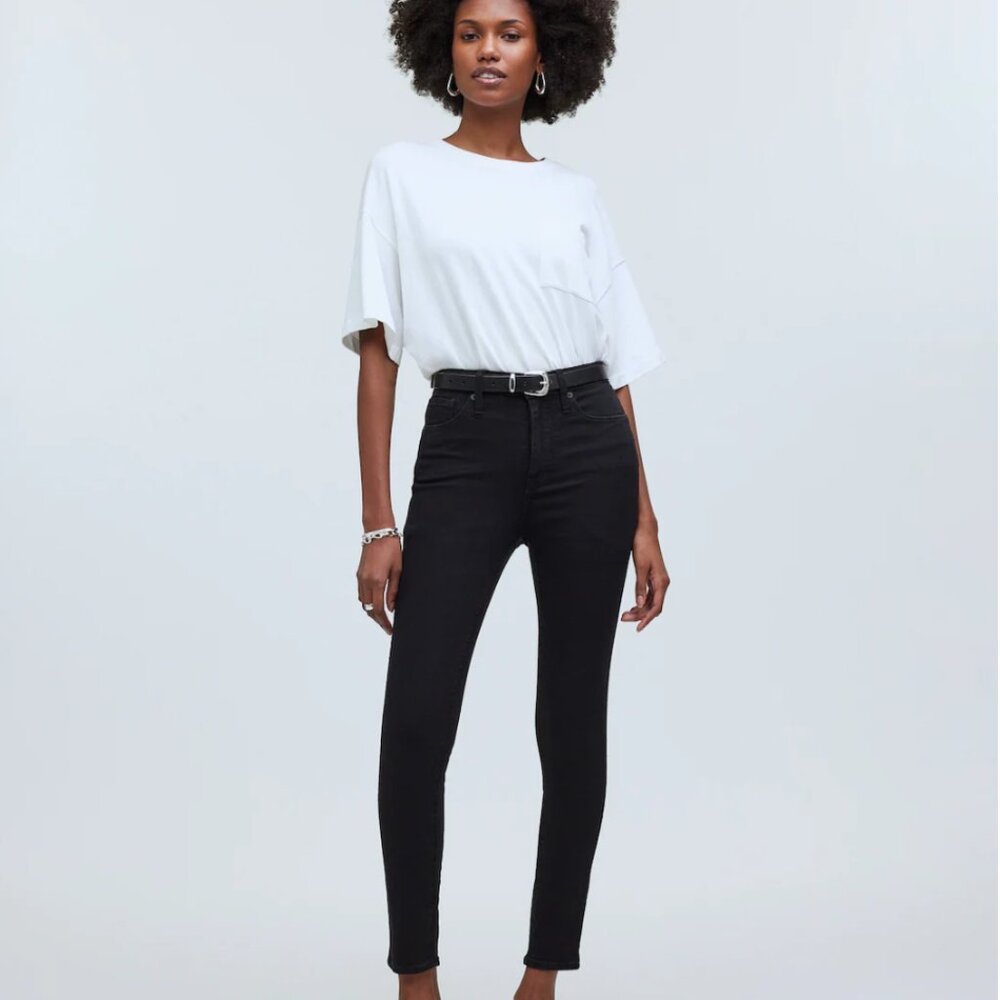 Madewell Petite Curvy 10" High-Rise Skinny Jean